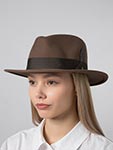 Шляпа STETSON арт. 2598131 TRAVELLER WOOLFELT (светло-коричневый)